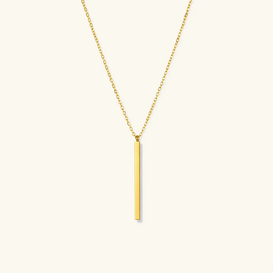 Maelis Bar Drop Necklace