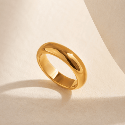 Meliora Polished Dome Band Ring