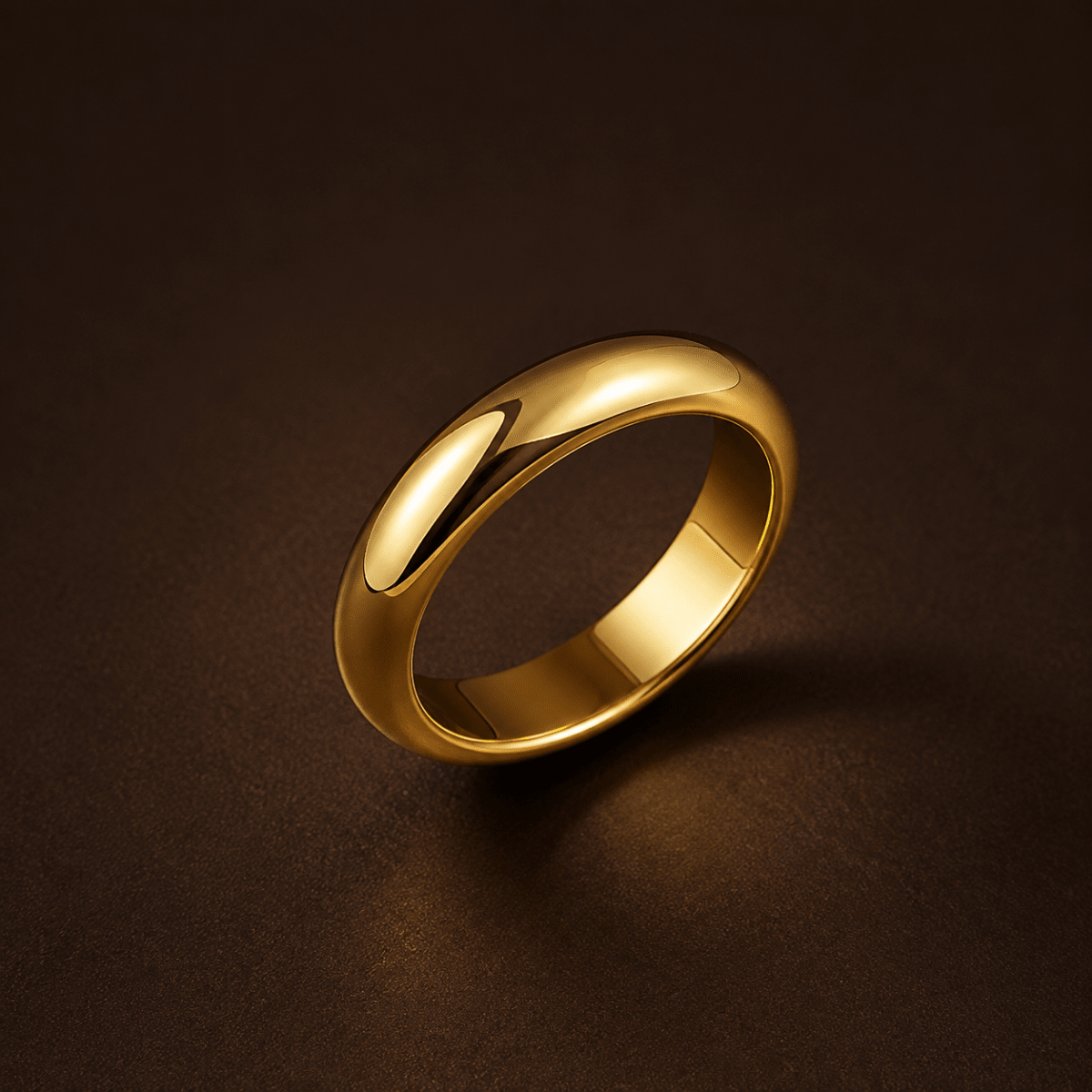 Meliora Polished Dome Band Ring