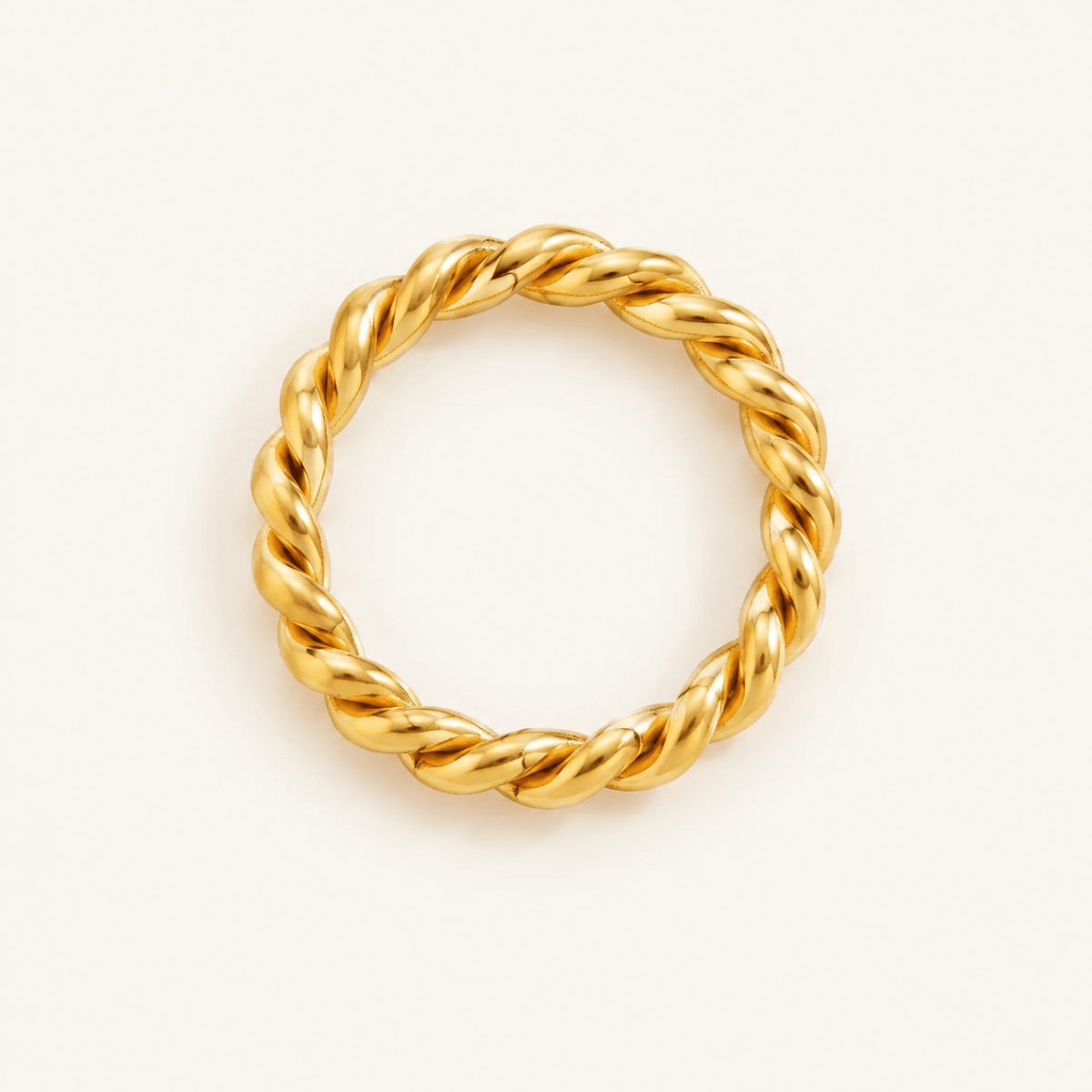Naxos Rope-Twist Band Ring