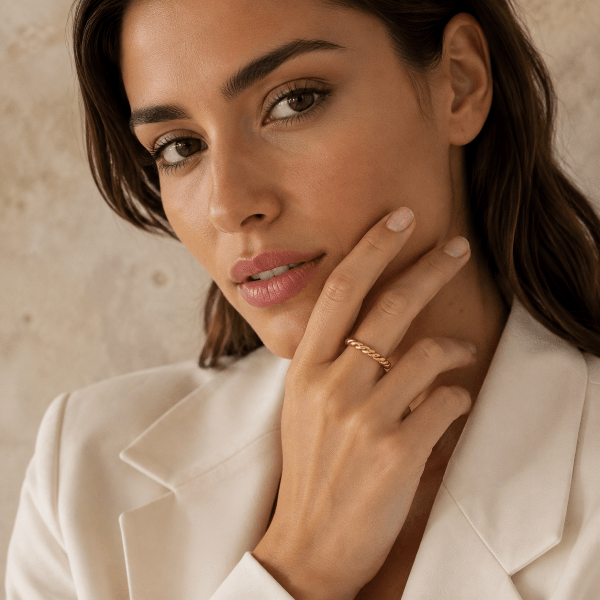 Naxos Rope-Twist Band Ring