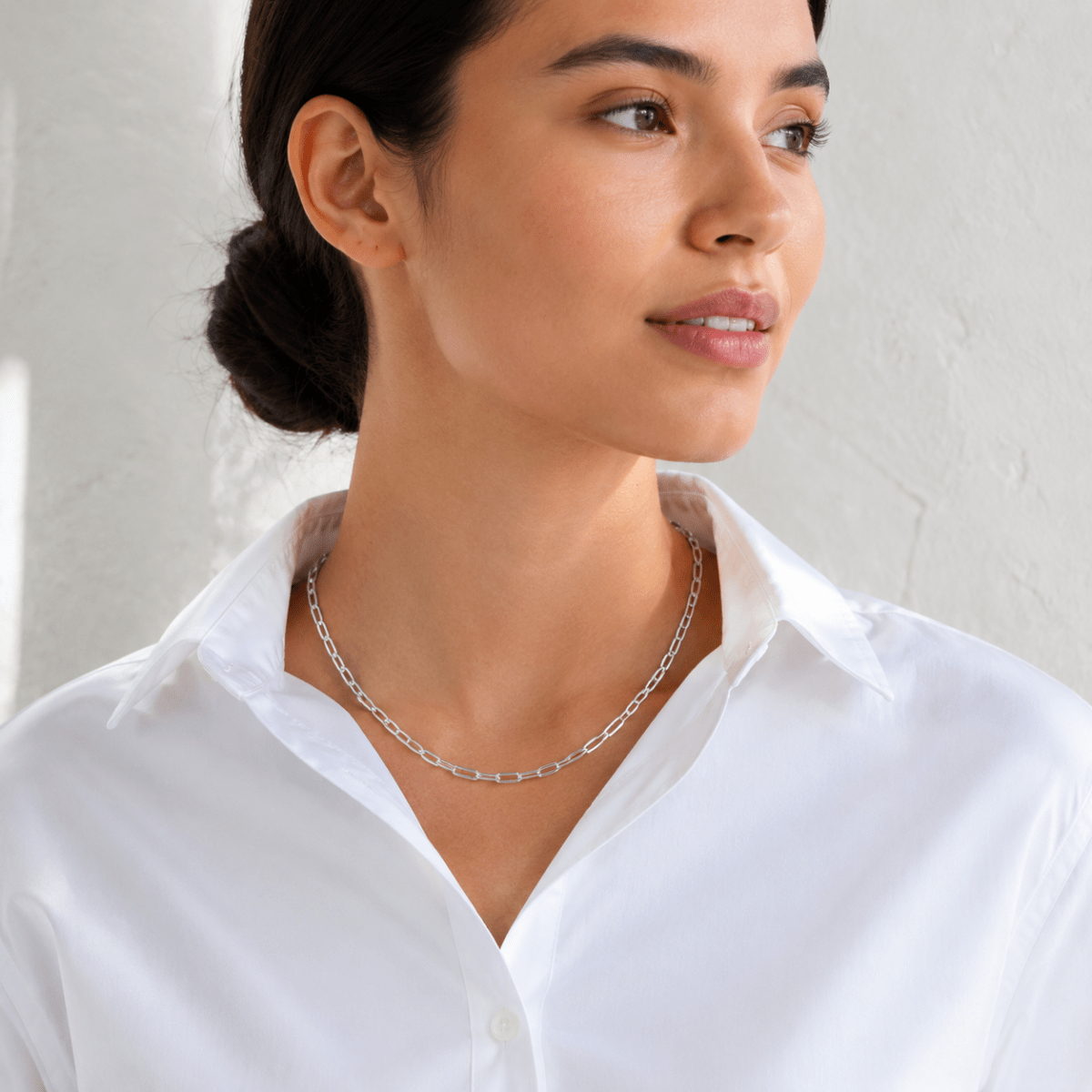 Nerina Paperclip Chain Necklace