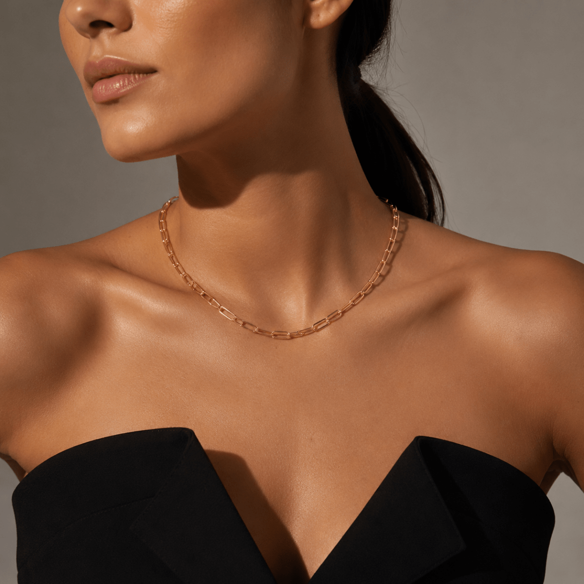 Nerina Paperclip Chain Necklace