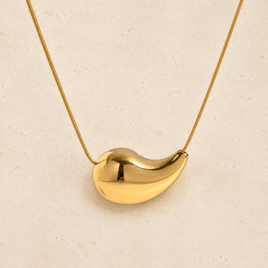 Ondara Sculptural Drop Necklace
