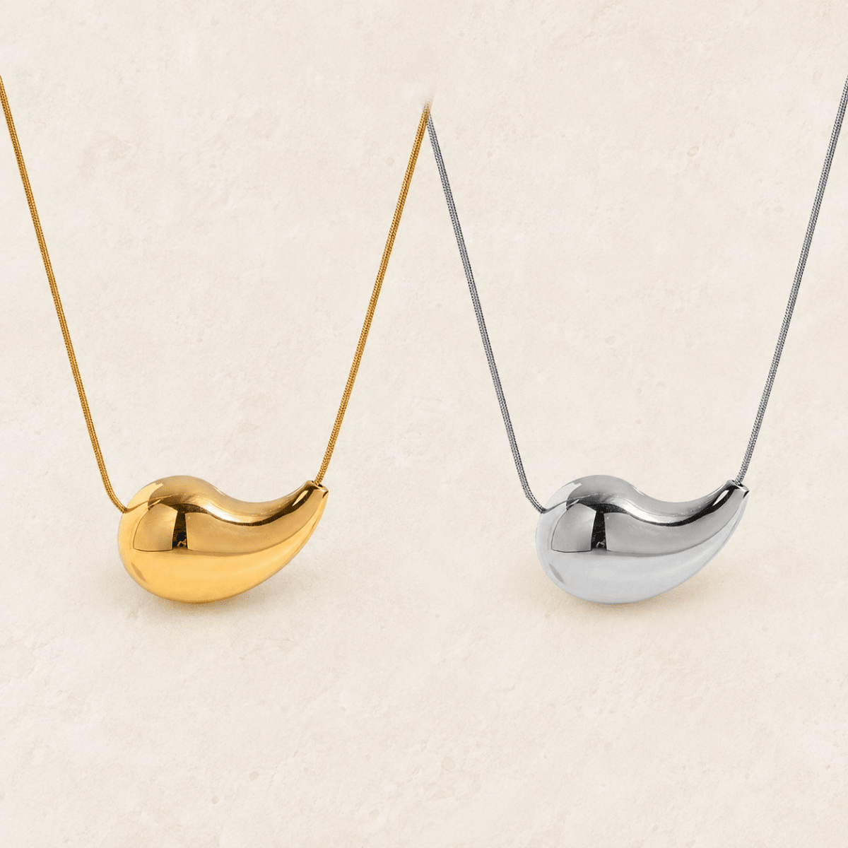 Ondara Sculptural Drop Necklace
