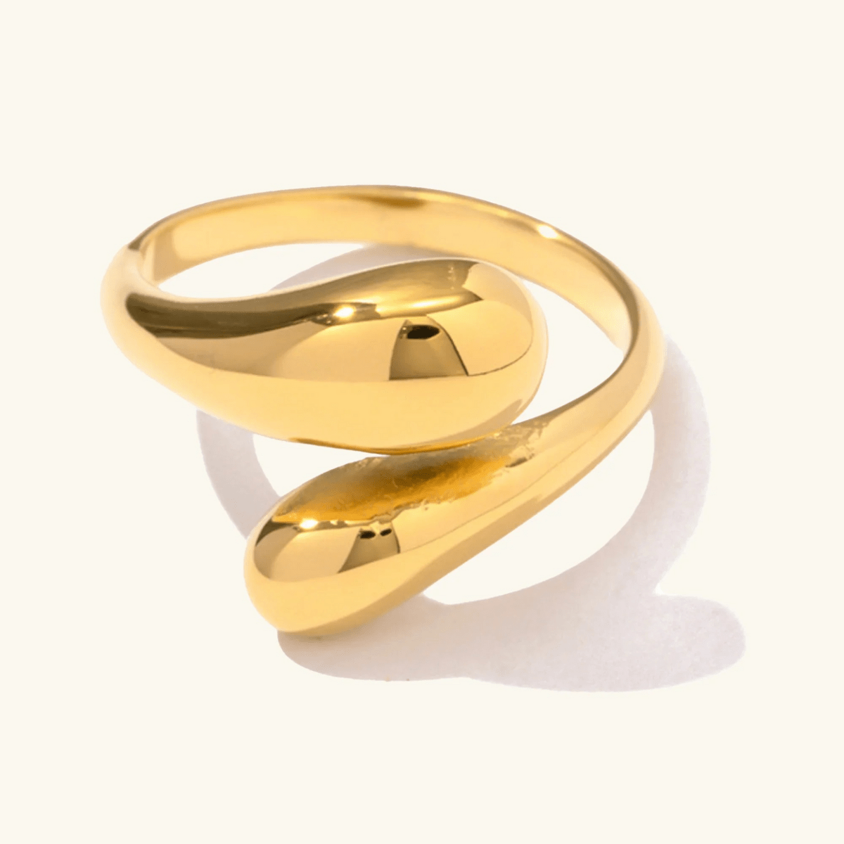 Ondina Sculptural Bypass Ring
