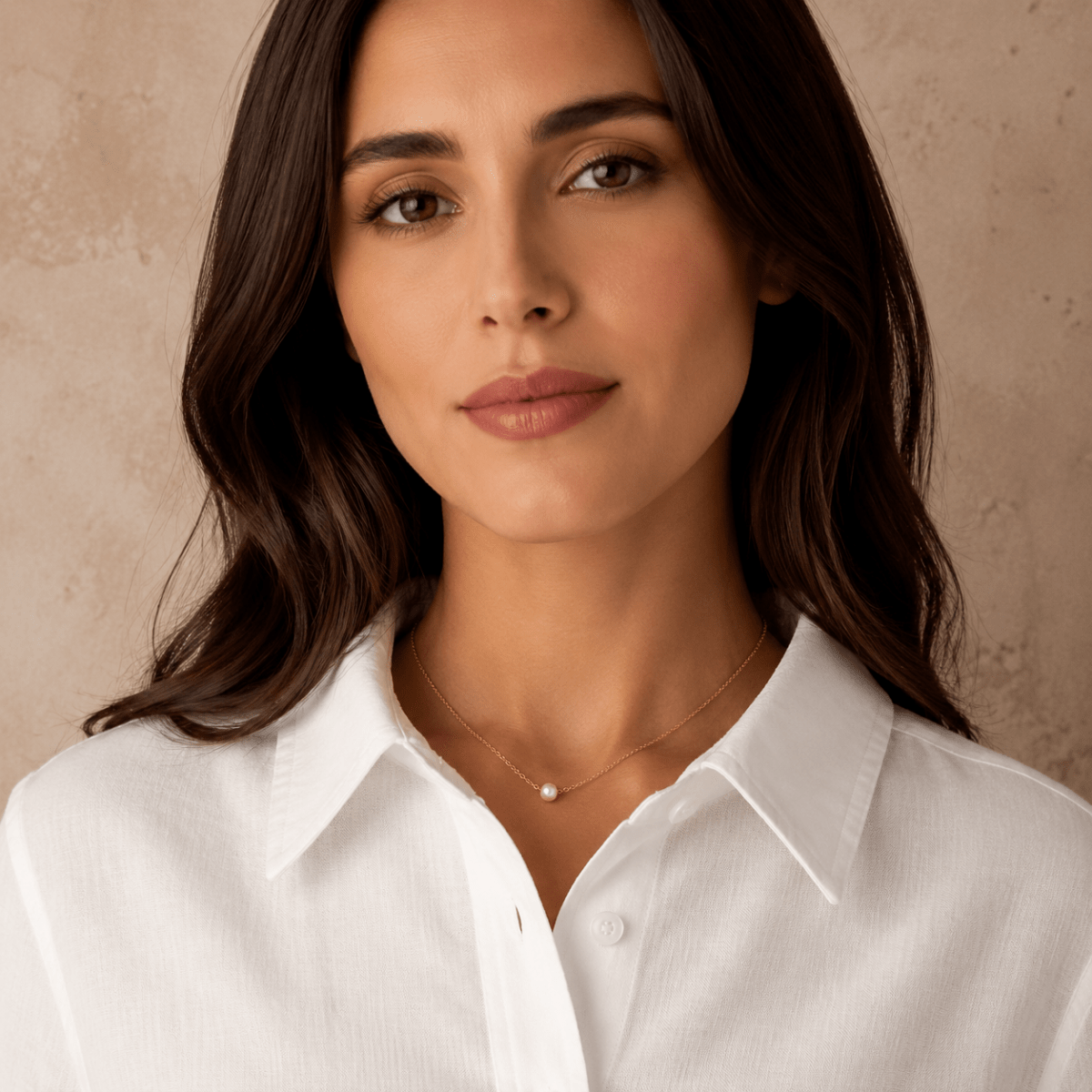Paloma Single Pearl Necklace