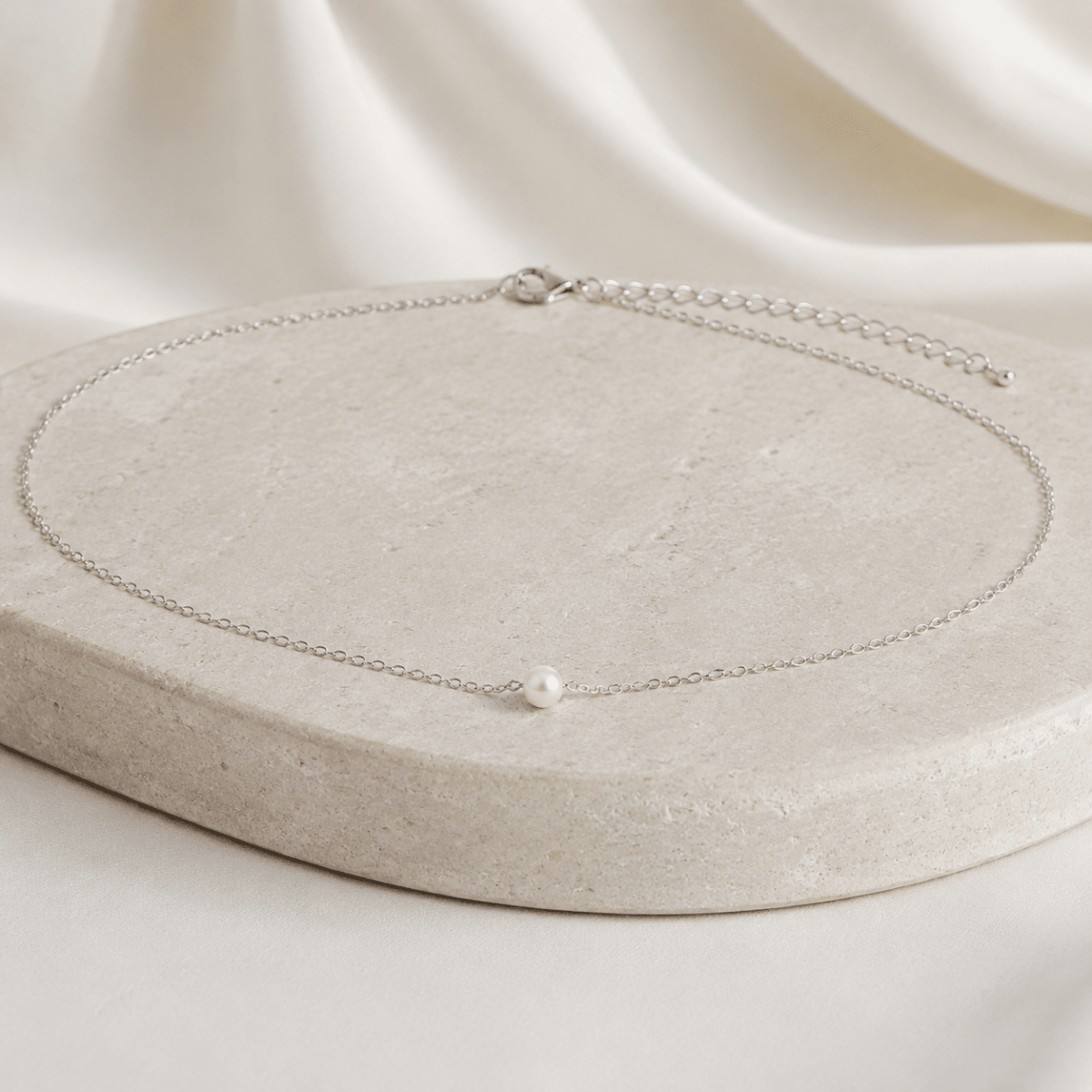 Paloma Single Pearl Necklace