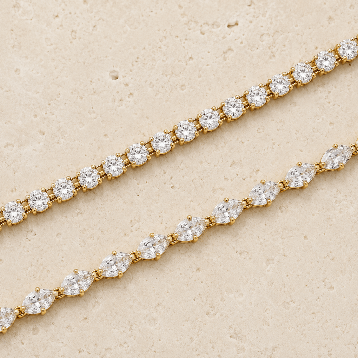 Ravello Diamond-Simulant Tennis Bracelet