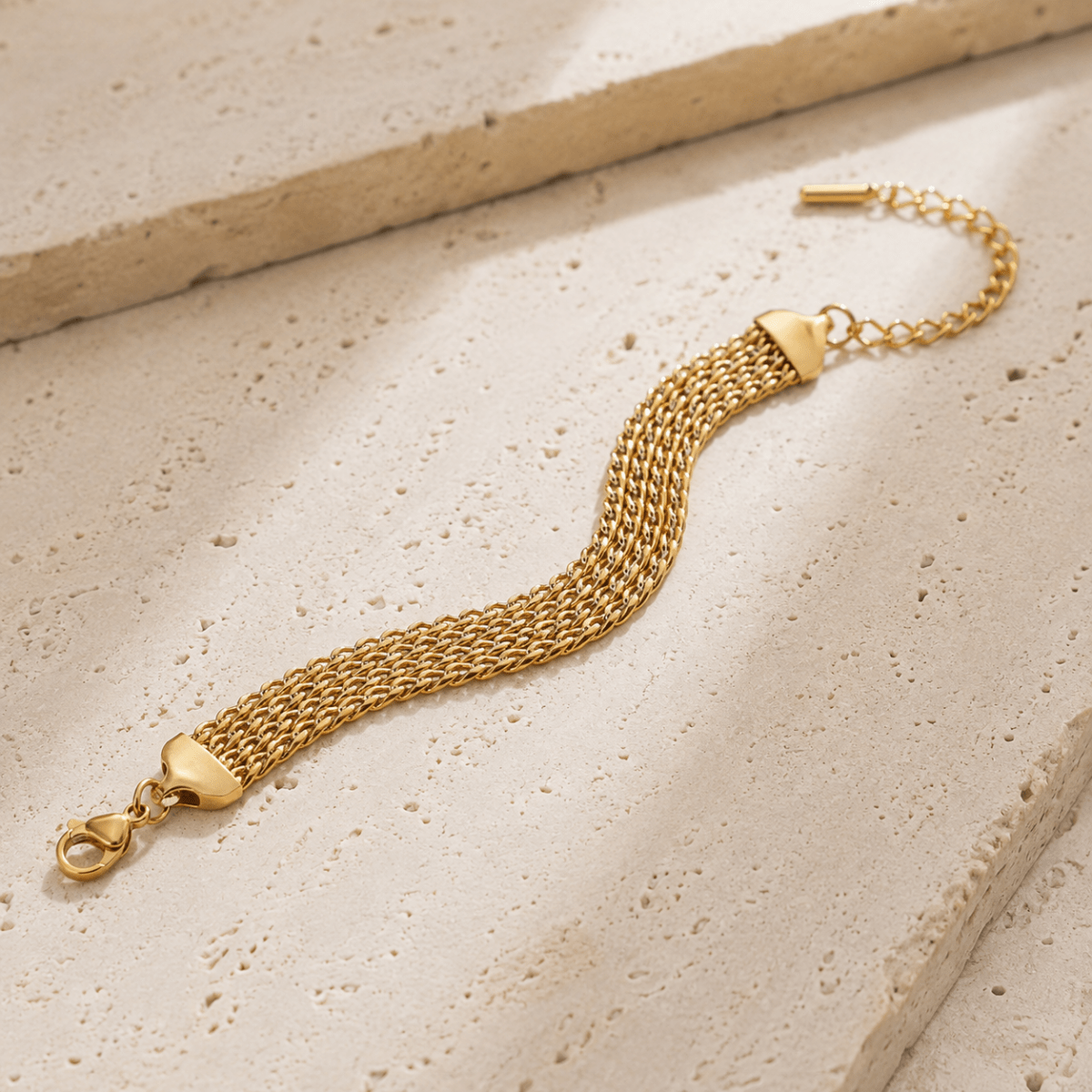 Sabina Five-Row Chain Bracelet