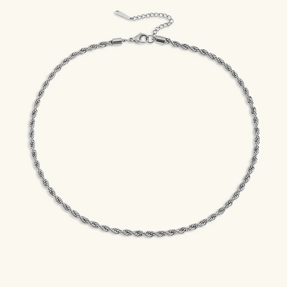 Selene Twisted Rope Chain Necklace