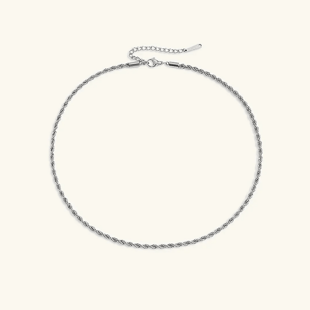 Selene Twisted Rope Chain Necklace