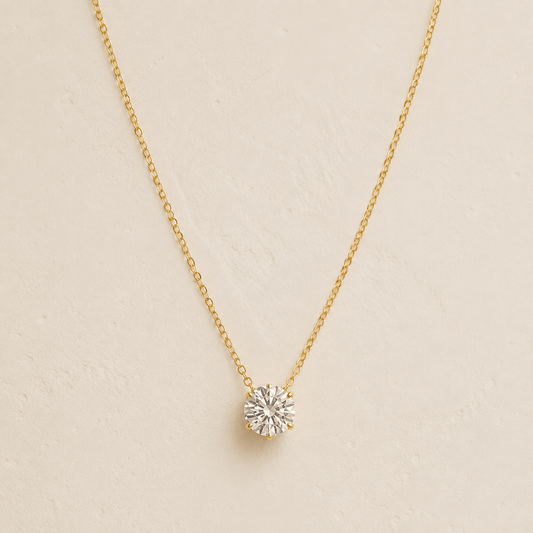 Soleia Solitaire Necklace