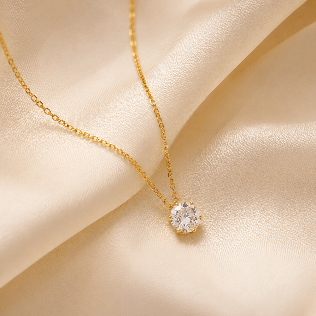 Soleia Solitaire Necklace