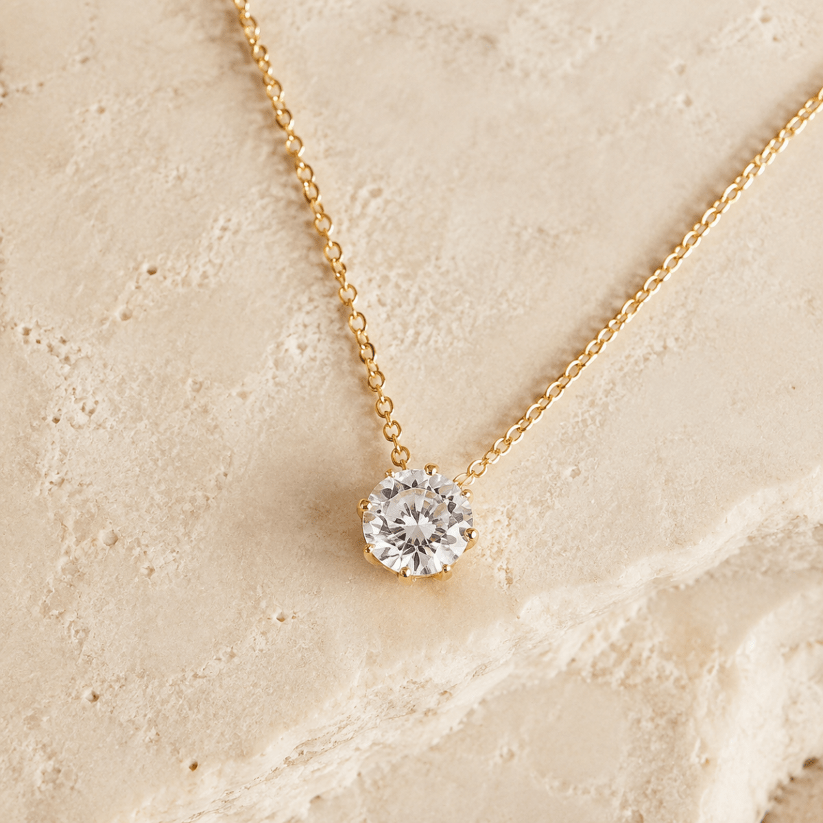 Soleia Solitaire Necklace