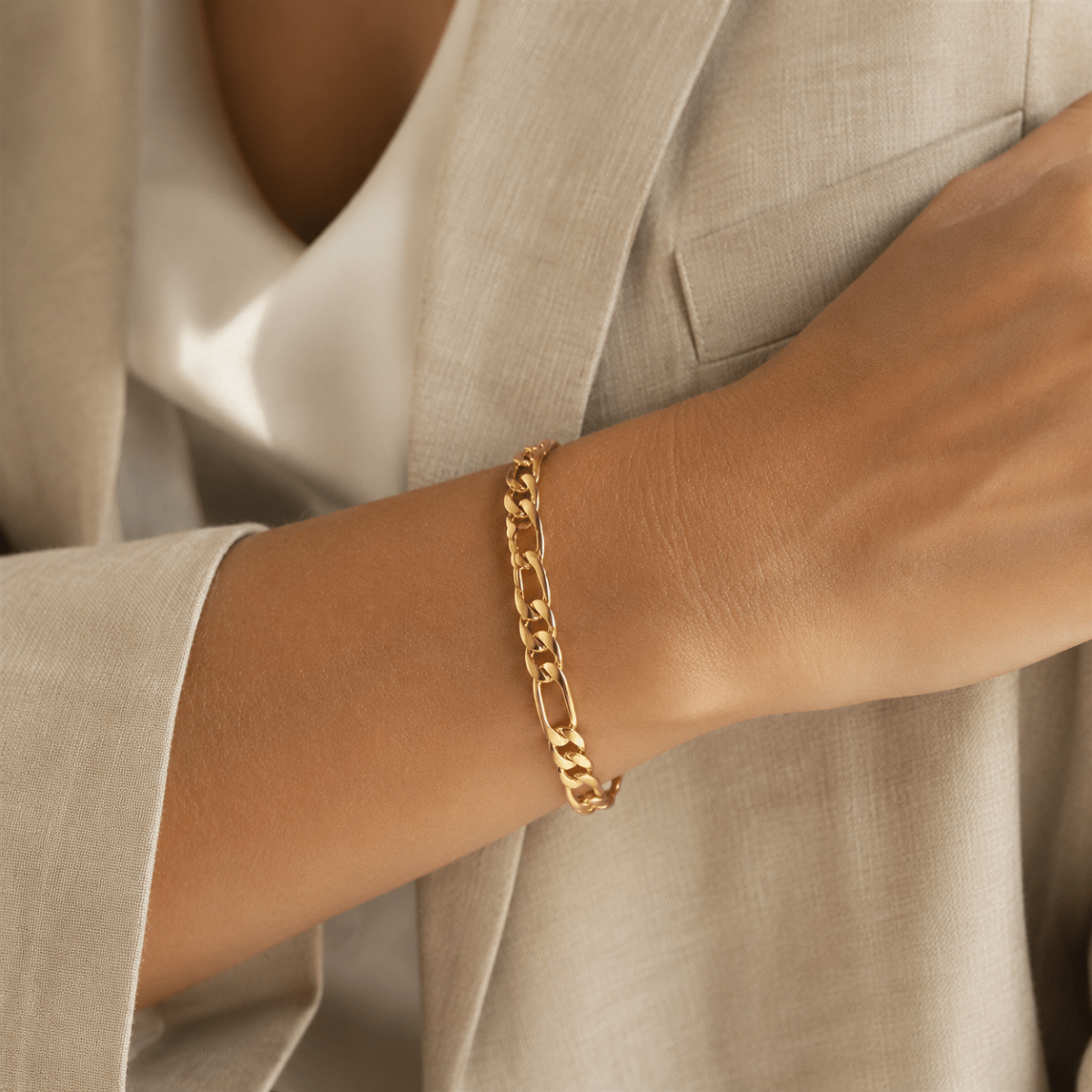Solenne Figaro Chain Bracelet