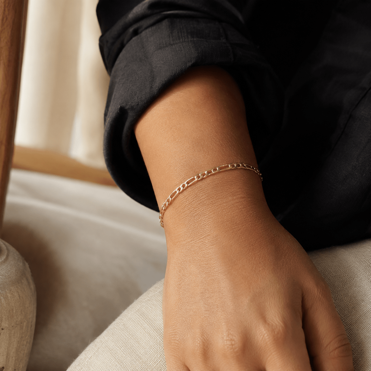 Solenne Figaro Chain Bracelet