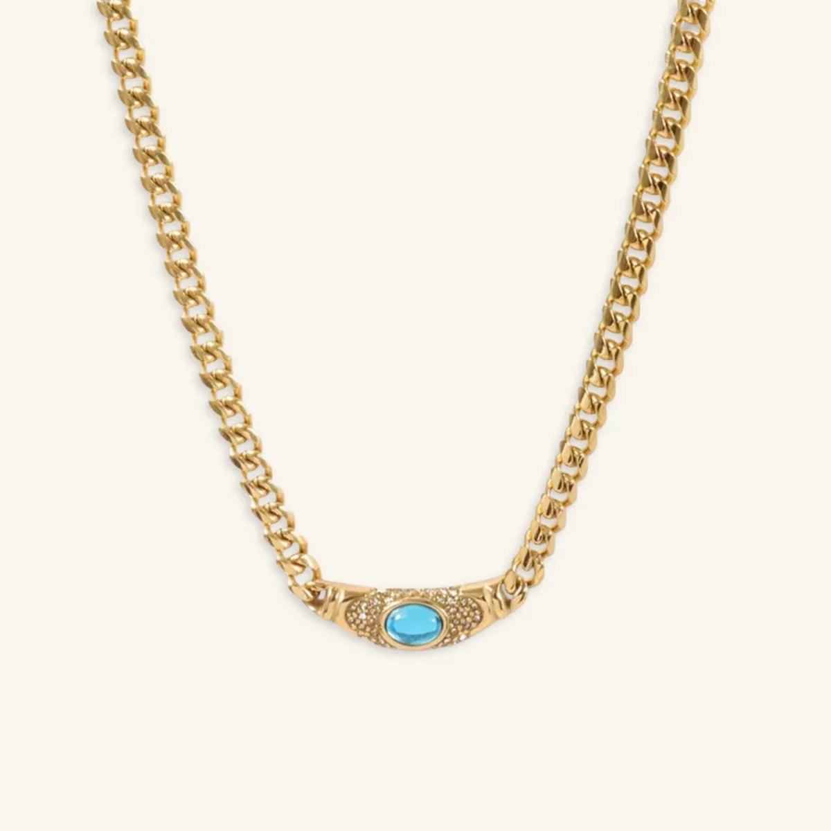 Sunlit Gem Pendant Necklace