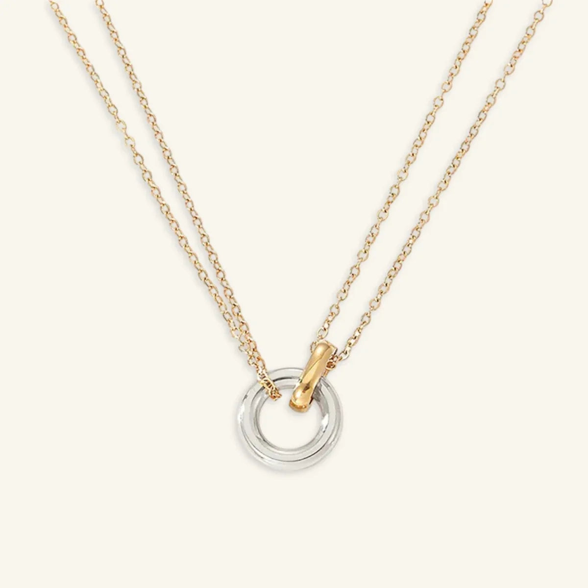 Sunlit Gold Chain Necklace
