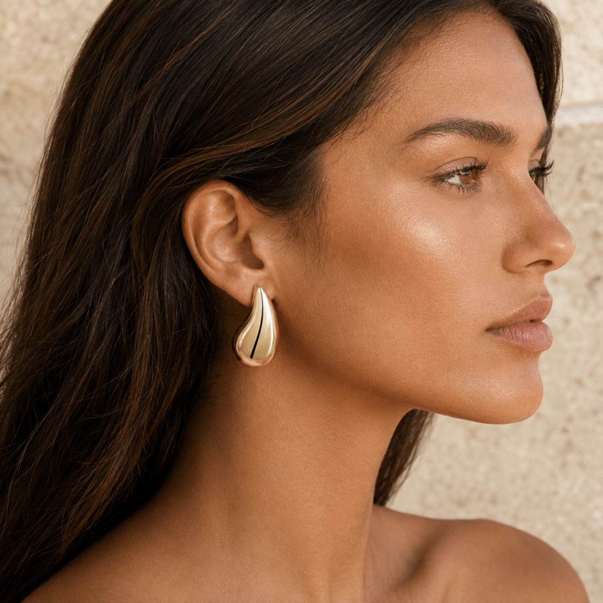 Sunlit Waterdrop Earrings