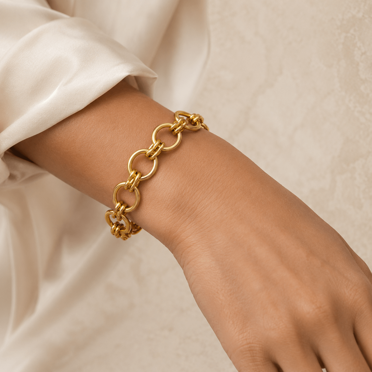 Tavira Double-Link Chain Bracelet
