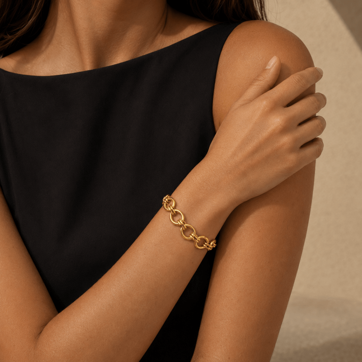 Tavira Double-Link Chain Bracelet