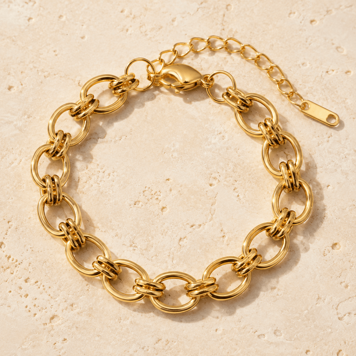 Tavira Double-Link Chain Bracelet