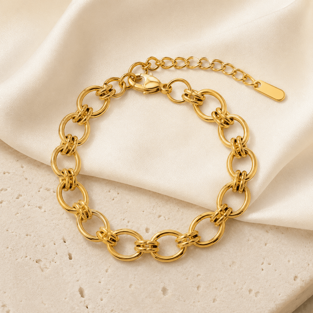 Tavira Double-Link Chain Bracelet