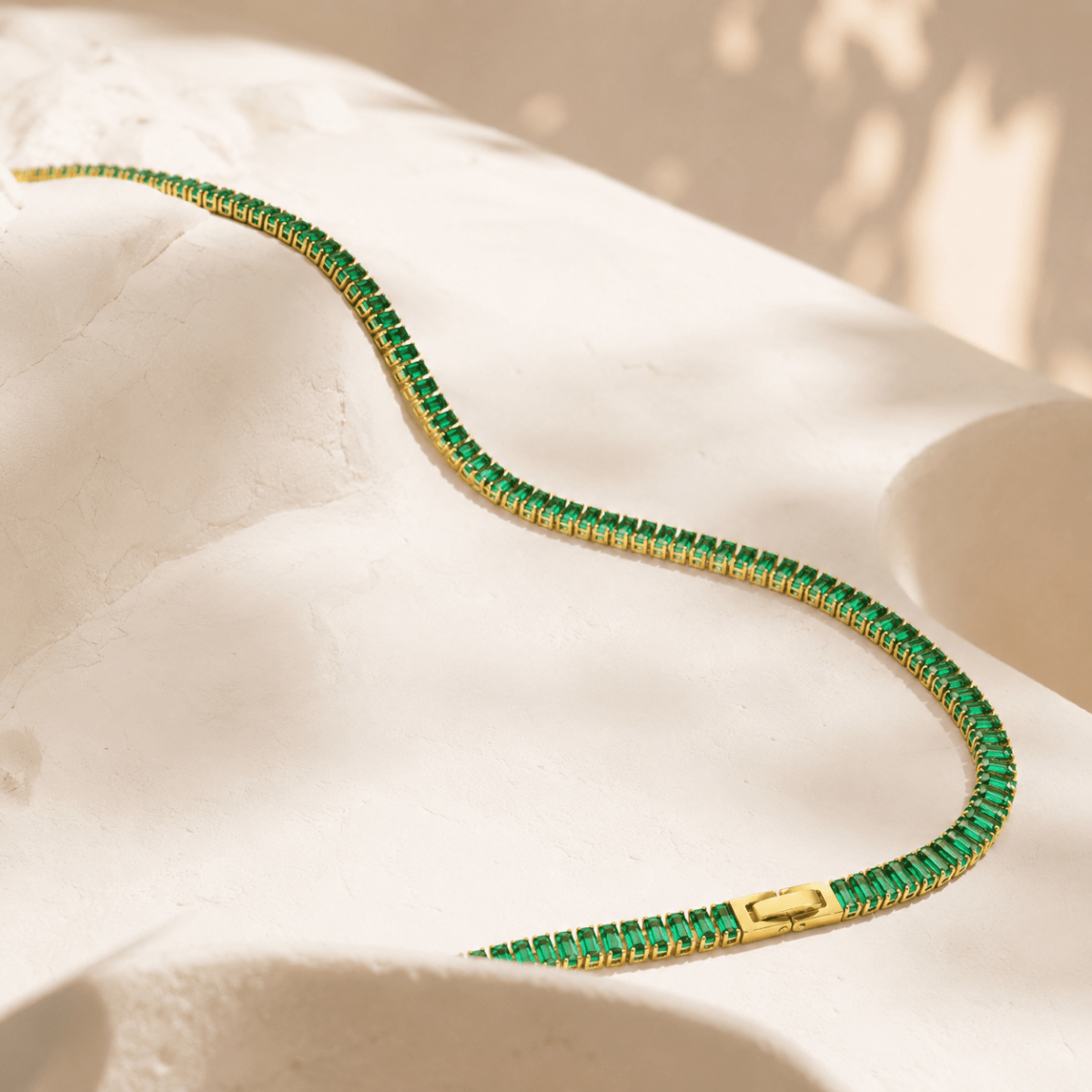 Zafira Chromatic Tennis Necklace