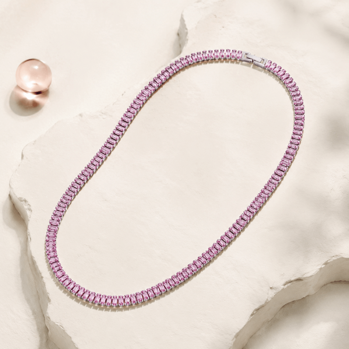 Zafira Chromatic Tennis Necklace